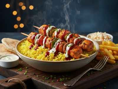 صورة وجبة شيش طاووق